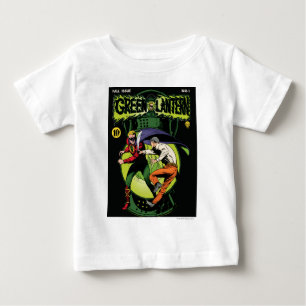 Grüne Laterne mit Kampffläche Baby T-shirt
