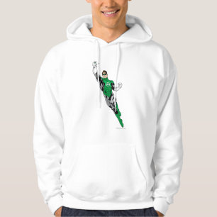 Grüne Laterne - oben fliegend Hoodie