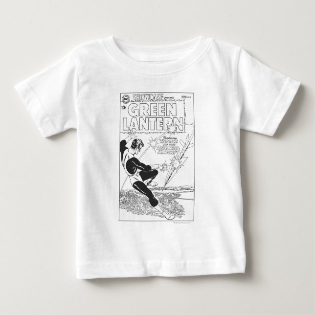 Grüne Laterne - Runaway Missile, Schwarz und Weiß Baby T-shirt (Vorderseite)