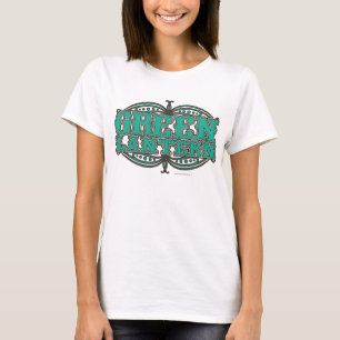 Grüne Laterne Showtime Buchstaben T-Shirt