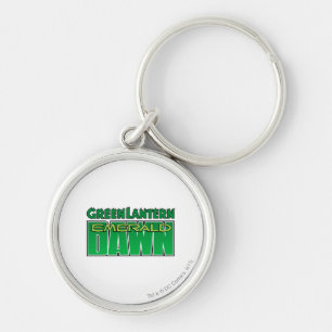 Grüne Laterne - Smaragddämmerungs-Logo Schlüsselanhänger
