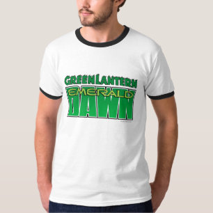 Grüne Laterne - Smaragddämmerungs-Logo T-Shirt