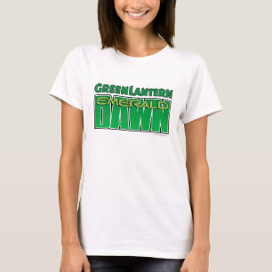 Grüne Laterne - Smaragddämmerungs-Logo T-Shirt