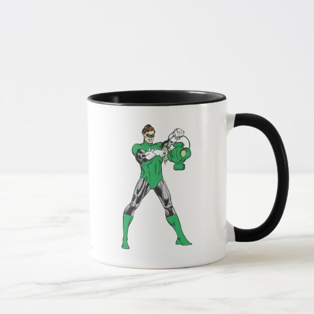 Grüne Laterne Tasse (Rechts)