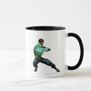 Grüne Laterne u. glühender Ring Tasse
