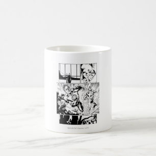 Grüne Laterne und die grelle Platte 2 Kaffeetasse