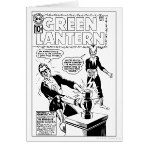 Grüne Laterne und Sinestro Abdeckung, Schwarzweiss