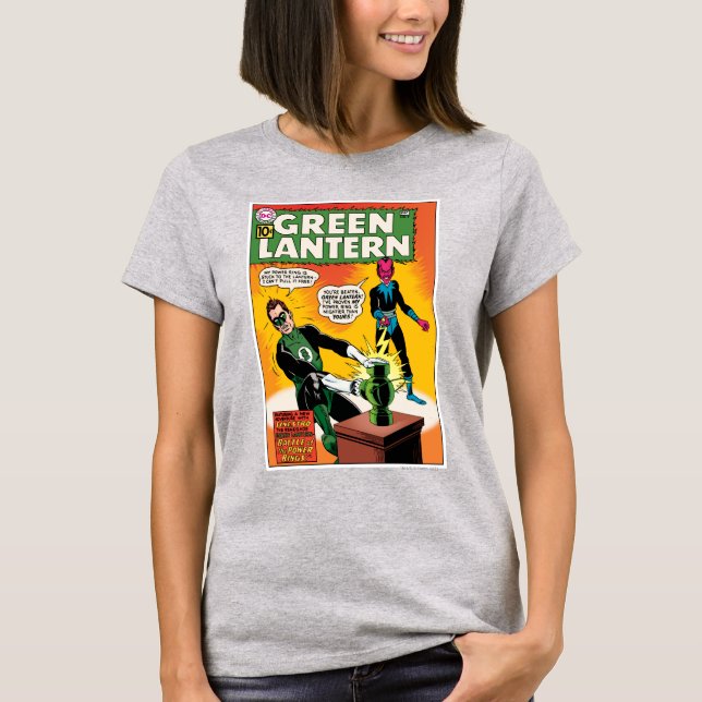 Grüne Laterne und Sinestro Abdeckung T-Shirt (Vorderseite)