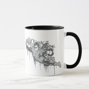 Grüne Laterne - verdrehte Unschuld BW Tasse