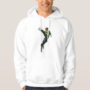 Grüne Laterne - Vollausgerendert, Arm ausgestreckt Hoodie