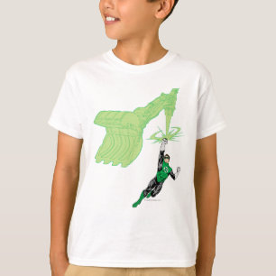 Grüne Laterne - völlig übertragen, mit Maschine T-Shirt