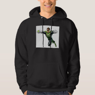 Grüne Laterne - völlig übertragen, vorwärts Hoodie