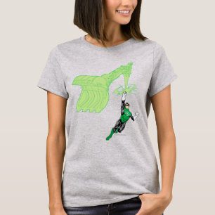 Grüne Laterne - Vollständig gerendert, mit Maschin T-Shirt