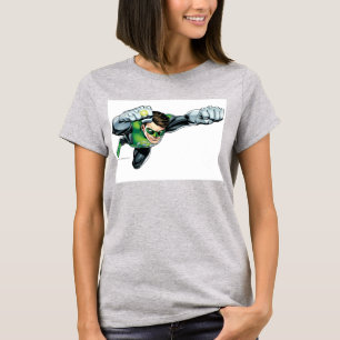 Grüne Laterne - Vollständig gerendert, rechts flie T-Shirt