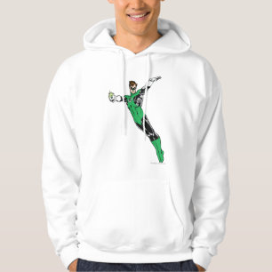 Grüne Laternen-Fliege oben Hoodie