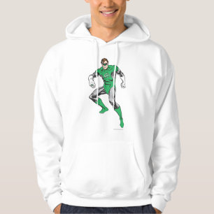 Grüne Laternen-Hocken Hoodie