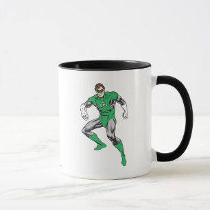 Grüne Laternen-Hocken Tasse