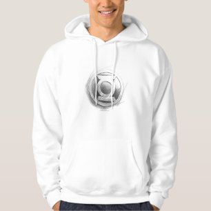 Grüne Laternen-Insignien Hoodie