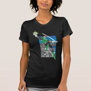 Grüne Laternen-Länder in der Stadt T-Shirt