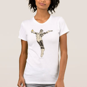 Grüne Laternen-Posen T-Shirt