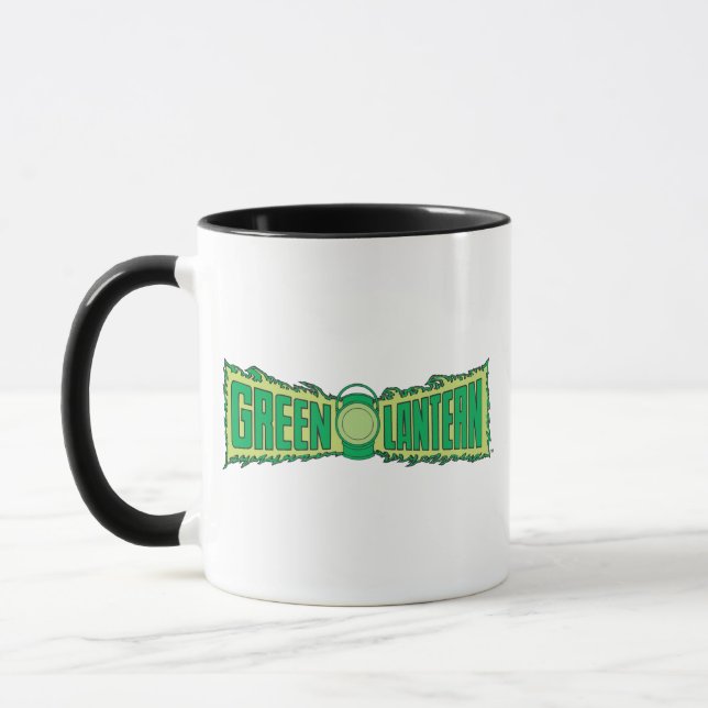 Grüne Laternenbuchstaben 1 Tasse (Links)