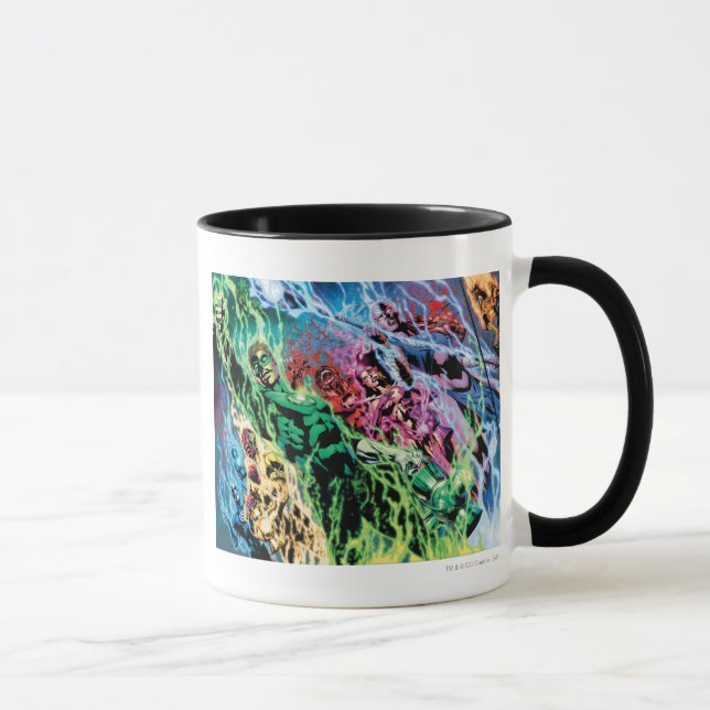 Grüne Laternengruppe - Farbe Tasse (Rechts)
