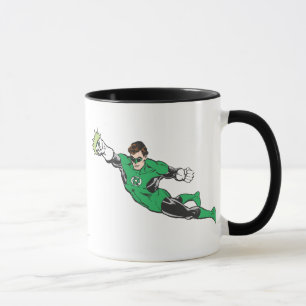 Grüne Laternenpfosten Tasse