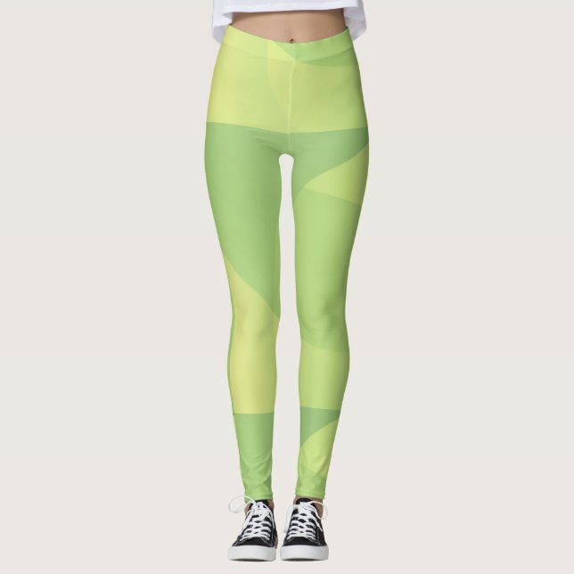 Grüne Leggings (Vorderseite)