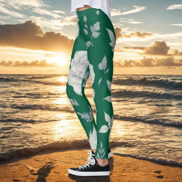 Grüne Leggings