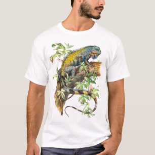 Grüne Leguane T-Shirt