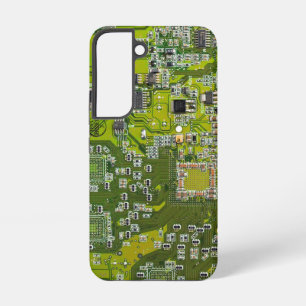Grüne Leiterkarte der gedruckten Leiterplatte 2 Samsung Galaxy Hülle