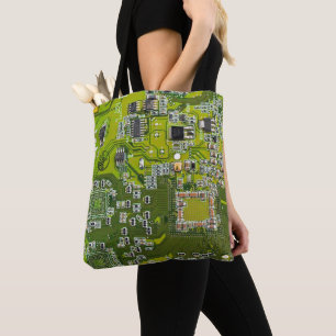 Grüne Leiterkarte der gedruckten Leiterplatte 2 Tasche