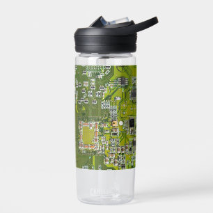 Grüne Leiterkarte der gedruckten Leiterplatte 2 Trinkflasche