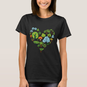 Grüne Liebe T-Shirt