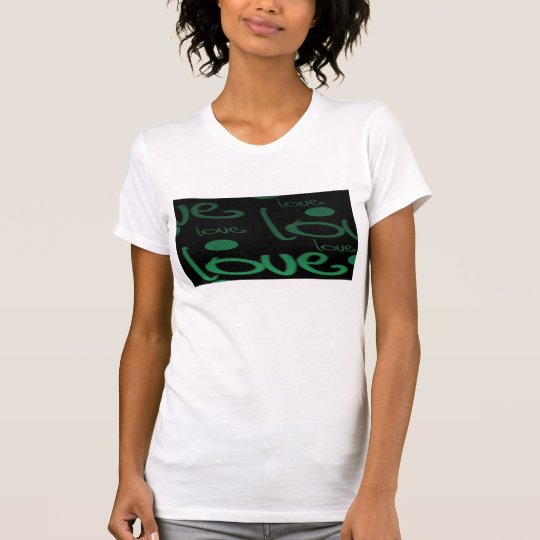 Grüne Liebe T-Shirt
