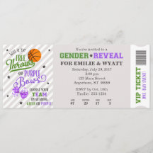 Grüne Lila Freie Throws oder Bugs Gender Reveal