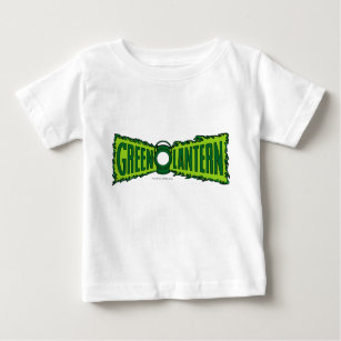 Grüne Logo-Flammen Baby T-shirt