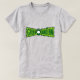 Grüne Logo-Flammen T-Shirt (Design vorne)