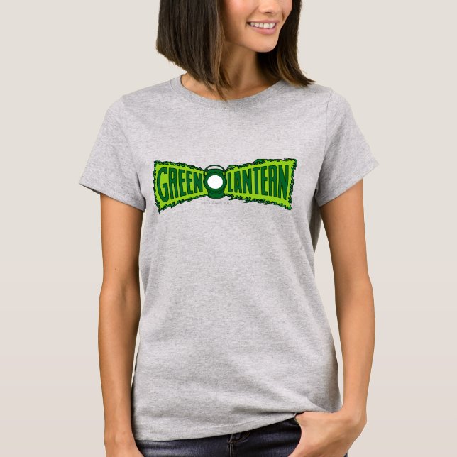Grüne Logo-Flammen T-Shirt (Vorderseite)