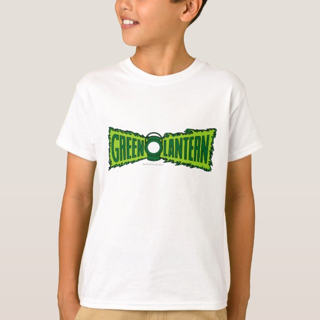 Grüne Logo-Flammen T-Shirt (Vorderseite)