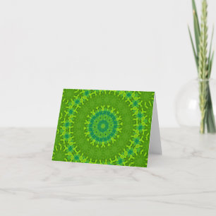 Grüne Mandala der Safari, Anmerkungskarte Karte
