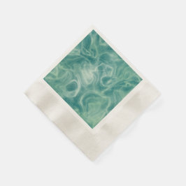 Grüne Marmor Serviette