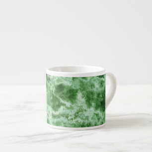 Grüne Marmorbeschaffenheit Espressotasse