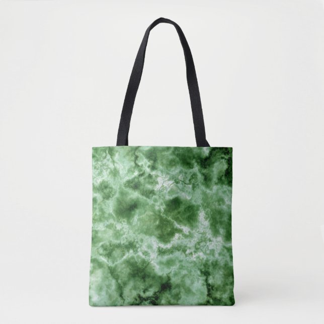 Grüne Marmorbeschaffenheit Tasche (Vorderseite)