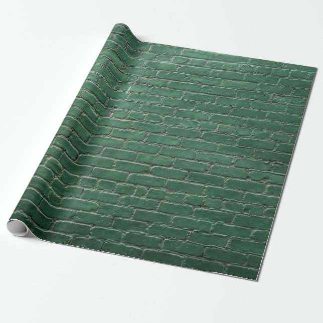 Grüne Mauer Geschenkpapier (Ungerollt)