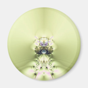 Grüne Meditation Magnet