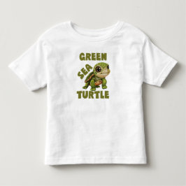 Grüne Meeresschildkröte, Adorable Babyschildkröte Kleinkind T-shirt