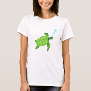Grüne Meeresschildkröte T-Shirt