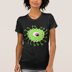 Grüne Mikrobe T-Shirt