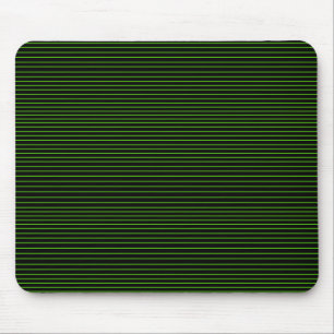 Grüne Minimallinien Mousepad